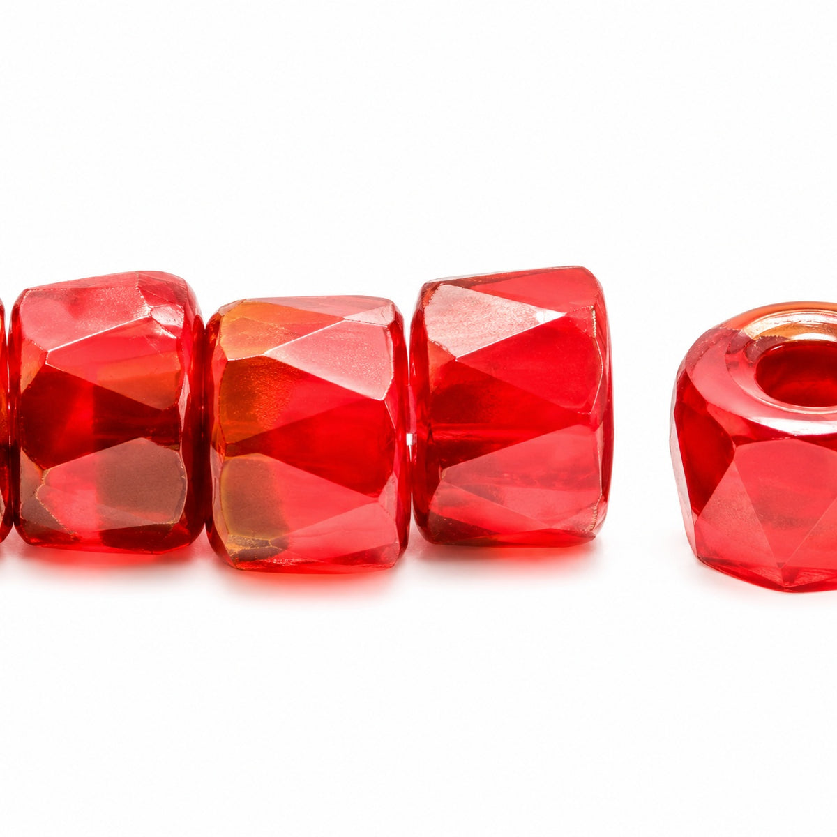 Faceted Oval Beads Special Cut, S0380 (s0380), Glass, Czech Republic