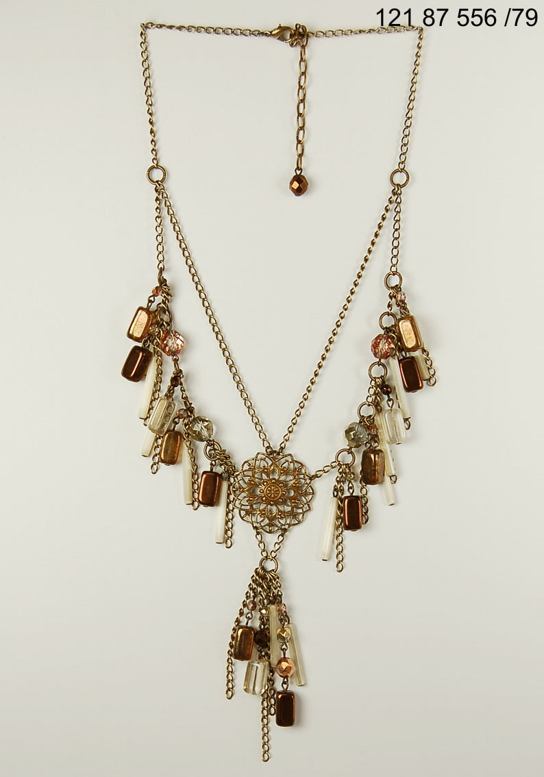 チェコガラスビーズのジュエリー3個セット（アウトレット ヴィンテージ）