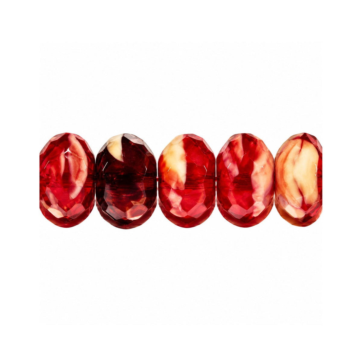 Special Cut Faceted Fire Polished Beads, Gc001 (gc001), Glass, Czech Republic
