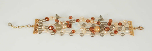 3 pcs Jewelry piece with Czech Glass Beads (OUTLET Vintage)