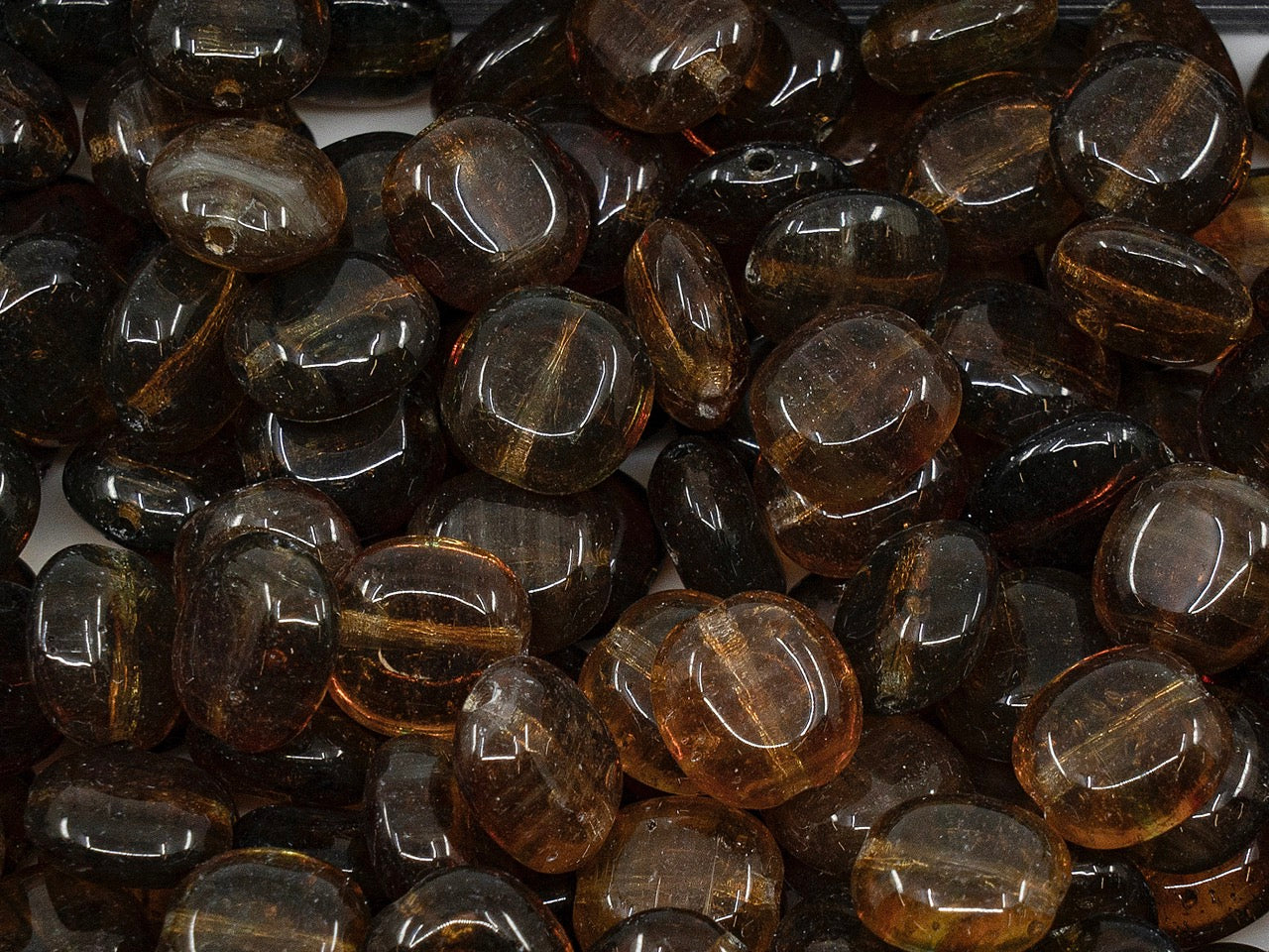 OUTLET Pressed Beads,  mm, Glass, Czech Republic