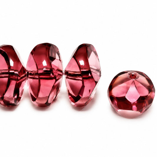 Faceted Special Cut Beads Rivoli, Transparent Light Amethyst (20040), Glass, Czech Republic