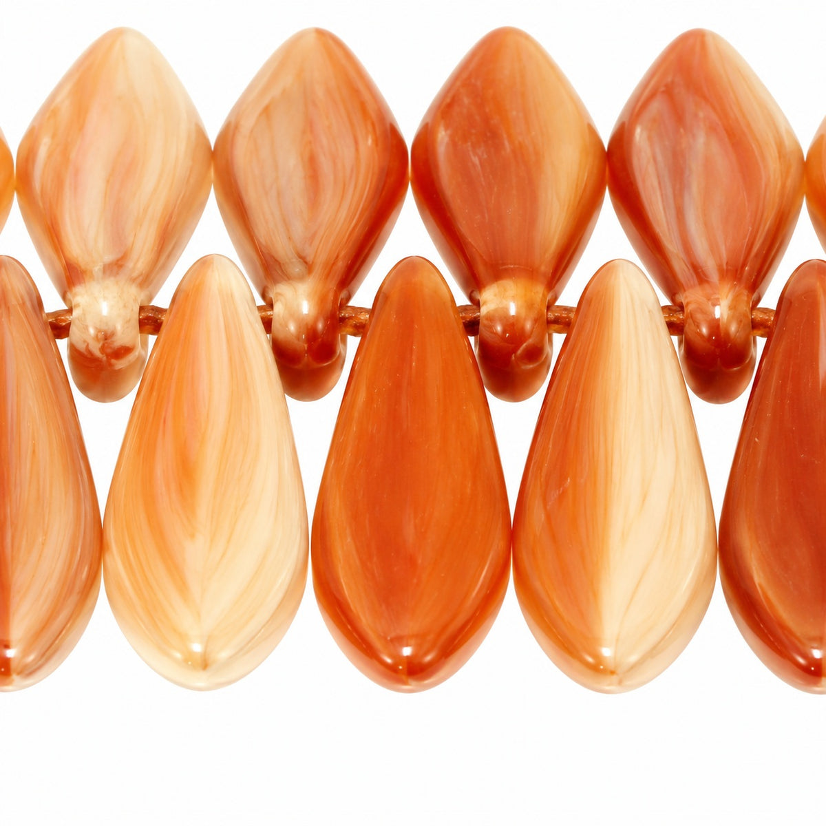 Dagger Beads, X2438 (x2438), Glass, Czech Republic