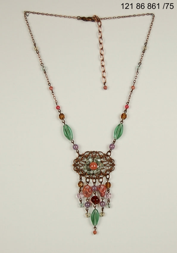 3 pcs Jewelry piece with Czech Glass Beads (OUTLET Vintage)