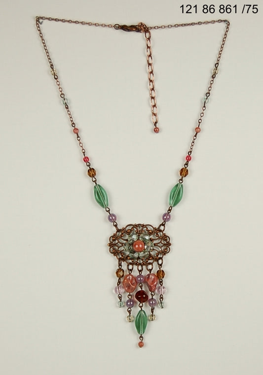 3 pcs Jewelry piece with Czech Glass Beads (OUTLET Vintage)