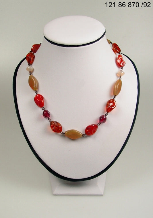 3 pcs Jewelry piece with Czech Glass Beads (OUTLET Vintage)