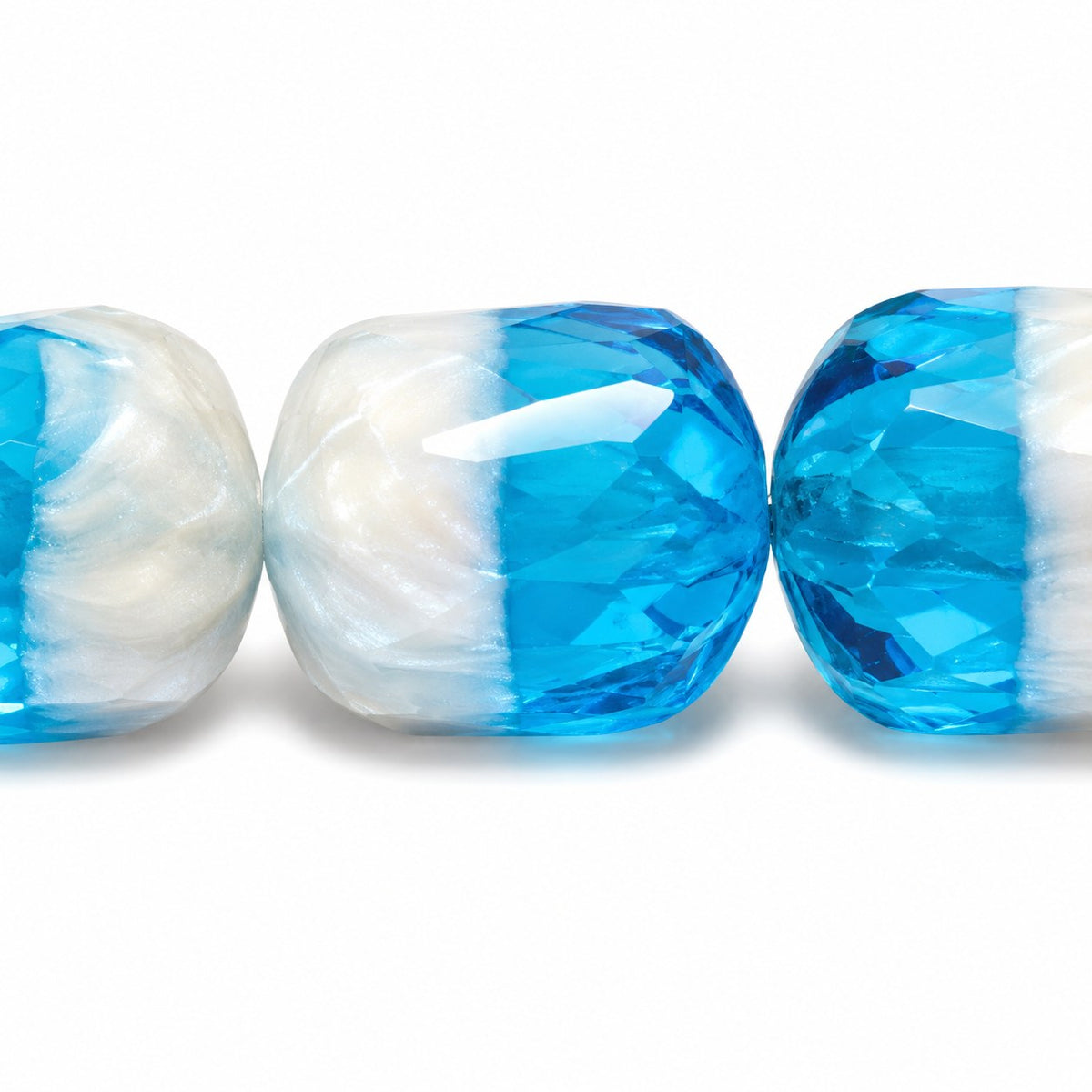 Fire Polished Faceted Cathedral Beads, X1146 (x1146), Glass, Czech Republic