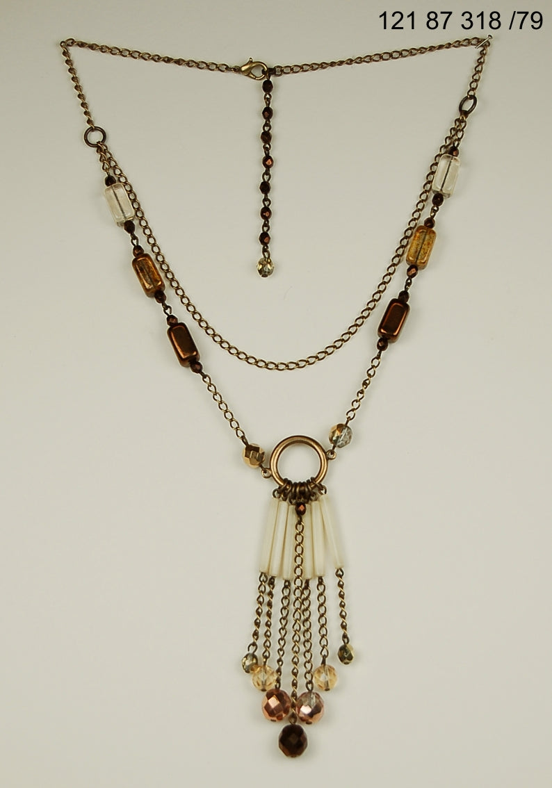 3 pcs Jewelry piece with Czech Glass Beads (OUTLET Vintage)