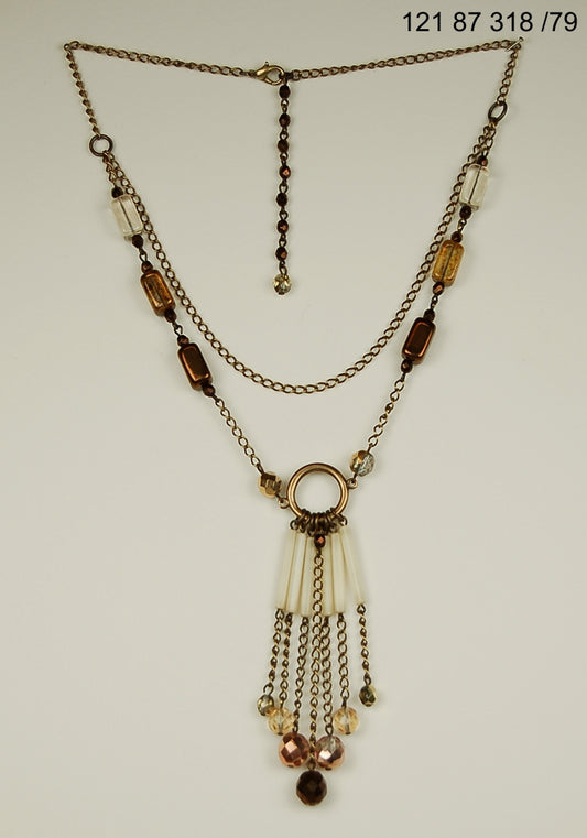 3 pcs Jewelry piece with Czech Glass Beads (OUTLET Vintage)