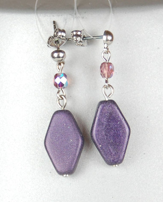 3 pcs Jewelry piece with Czech Glass Beads (OUTLET Vintage)