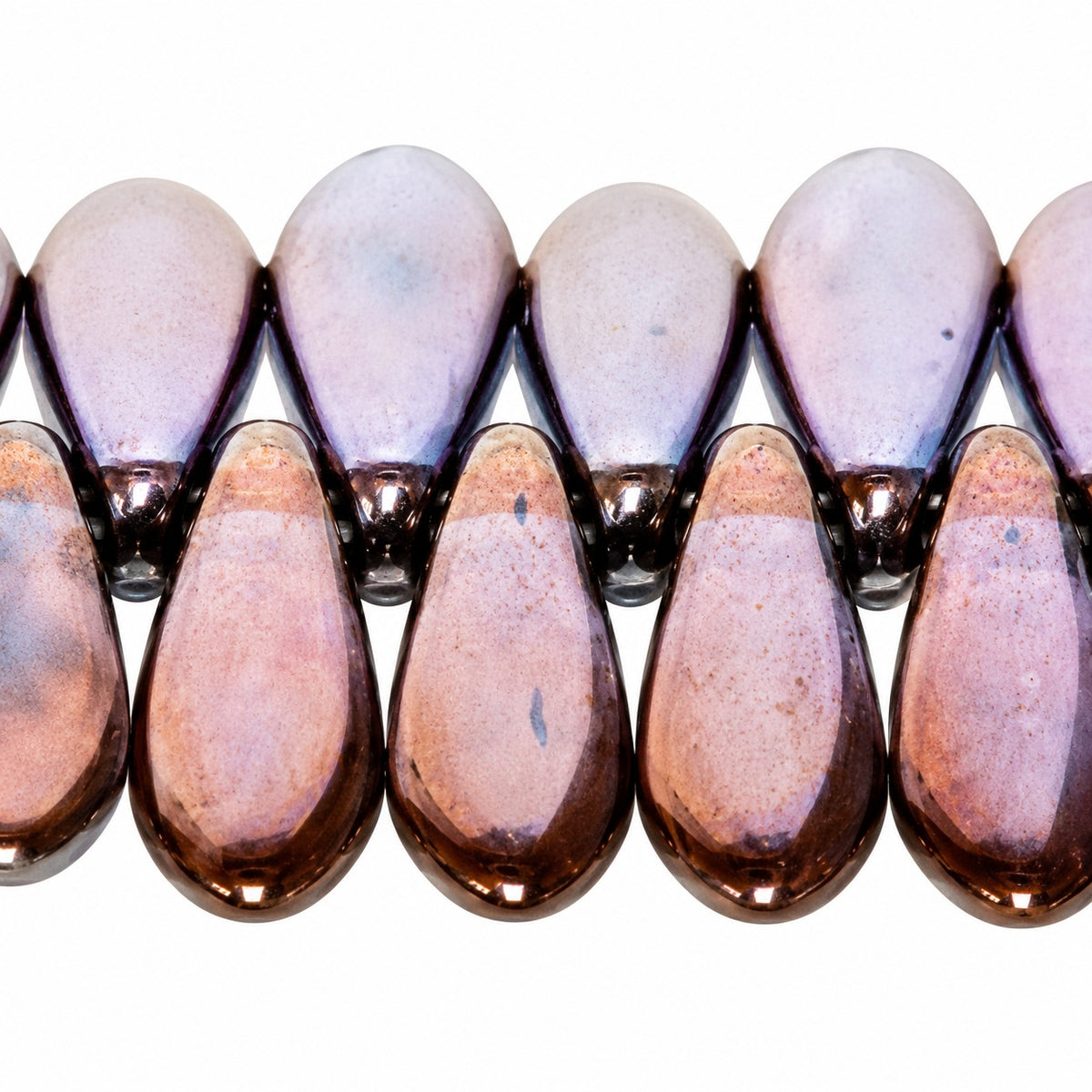 Dagger Beads, Crystal Purple (00030-15726), Glass, Czech Republic