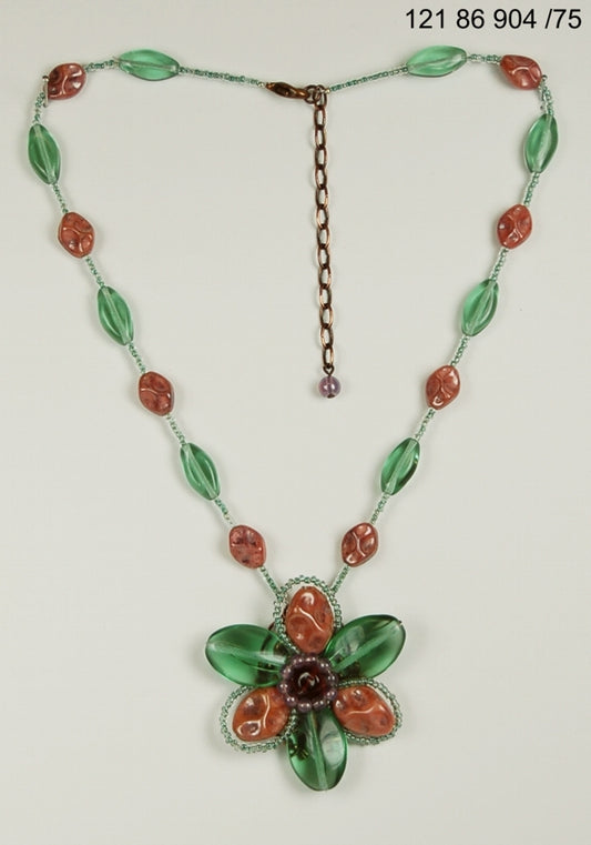 3 pcs Jewelry piece with Czech Glass Beads (OUTLET Vintage)