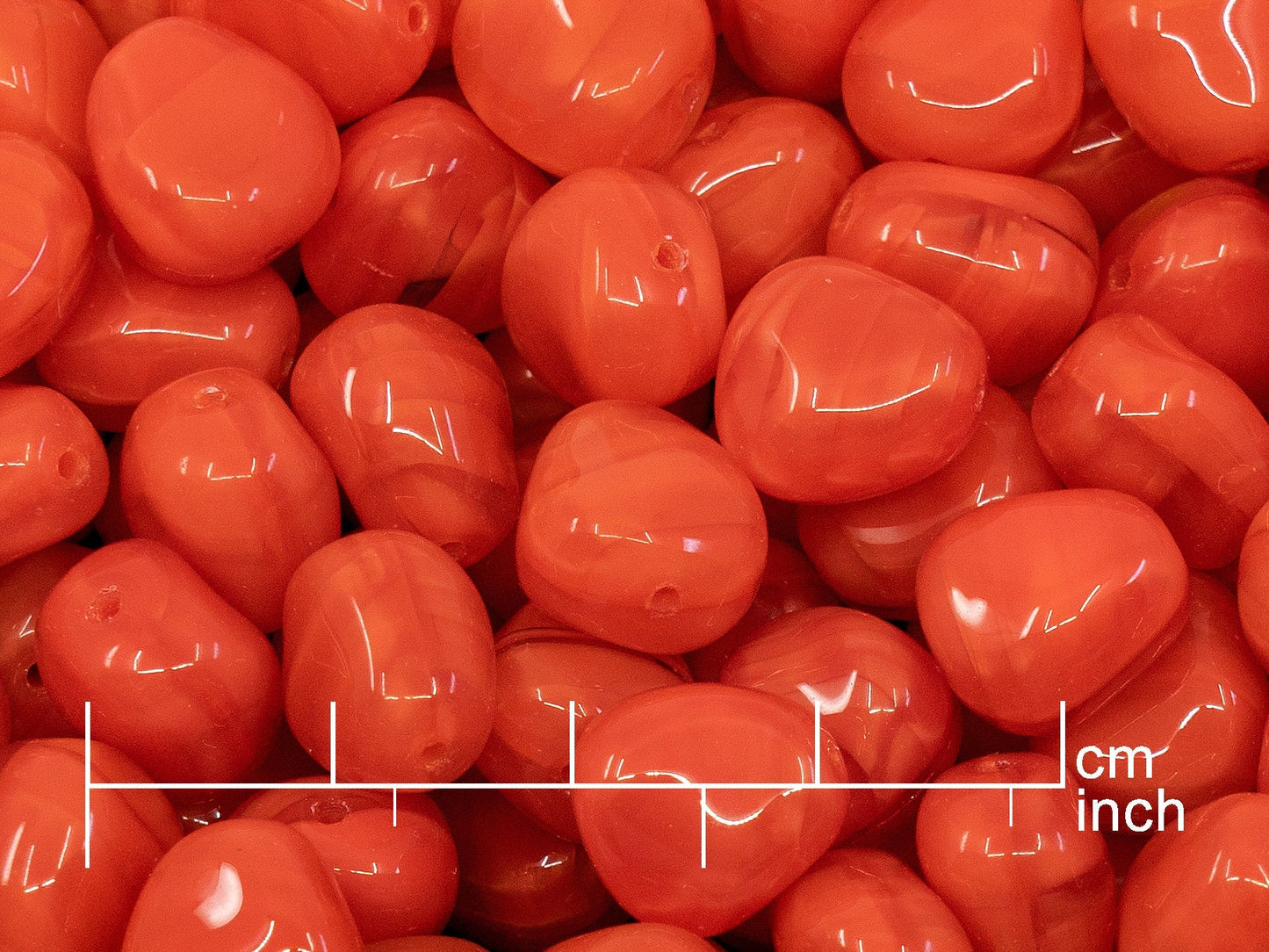 OUTLET 250g Pressed Beads, 11 x 10 mm, 96017 (111-30462-11x10-96017), Glass, Czech Republic - Mixed Glass