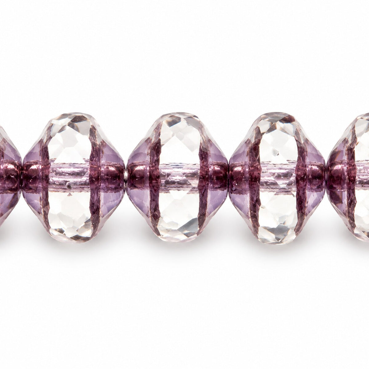 Faceted Special Cut Beads Ufo, Crystal Bronze (00030-14415), Glass, Czech Republic