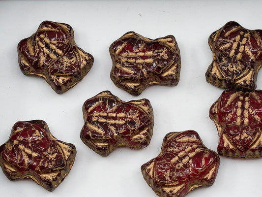 OUTLET Frog Beads,  mm, Glass, Czech Republic
