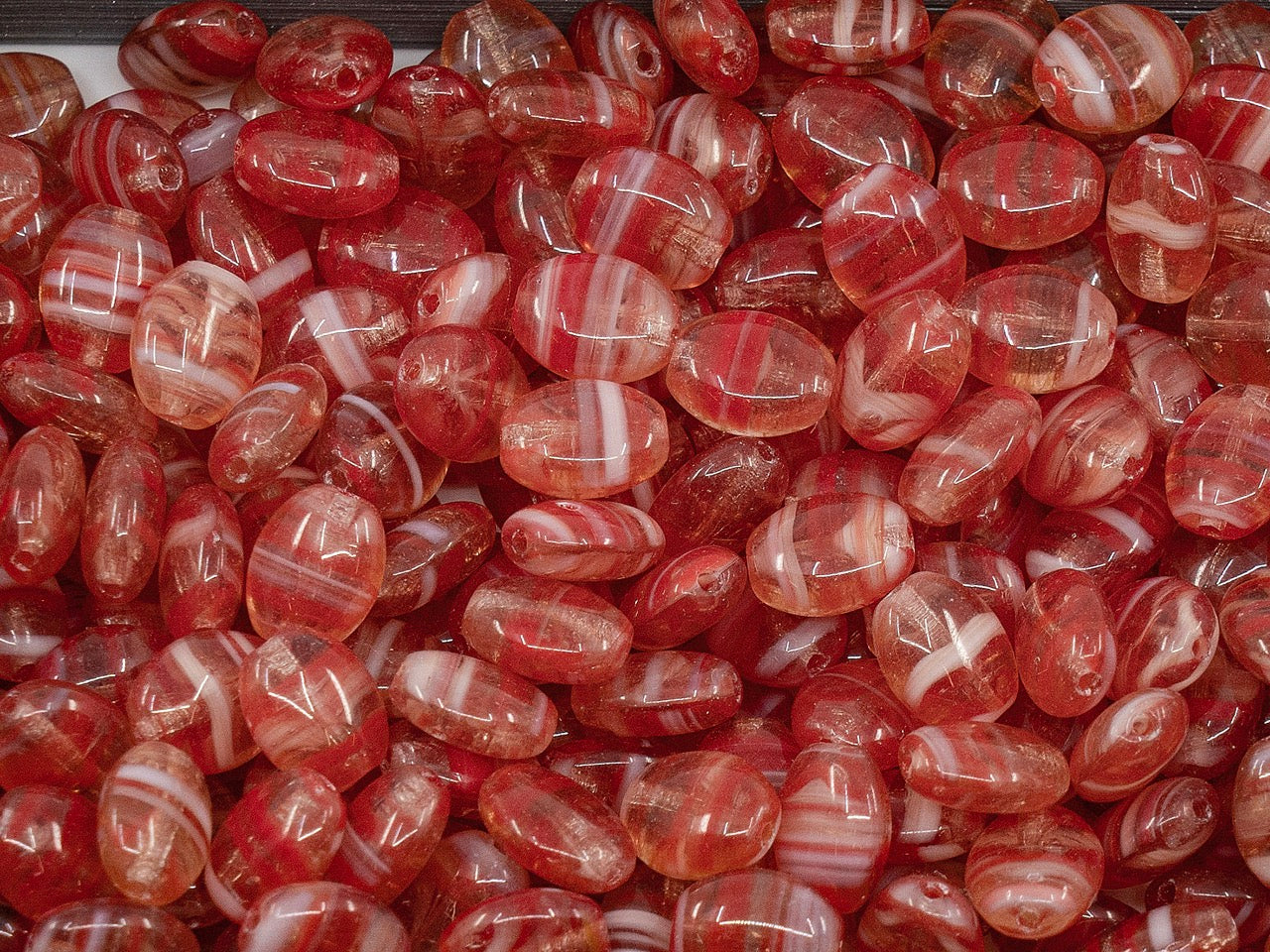 アウトレット プレスビーズ、mm、ガラス、チェコ共和国