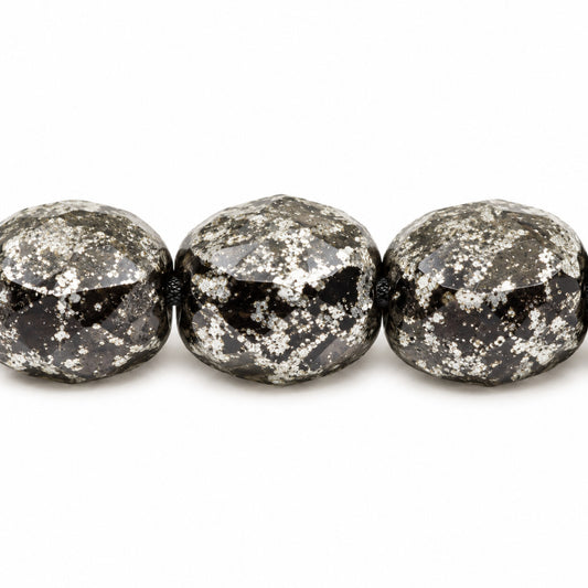 Faceted Special Cut Beads, Black 47902 (23980-47902), Glass, Czech Republic