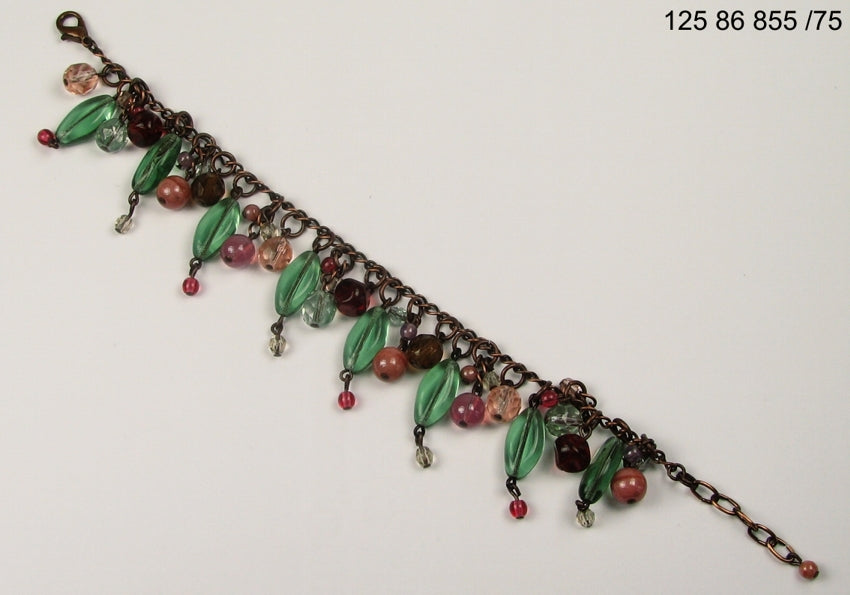 3 pcs Jewelry piece with Czech Glass Beads (OUTLET Vintage)