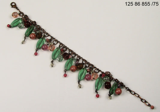 3 pcs Jewelry piece with Czech Glass Beads (OUTLET Vintage)