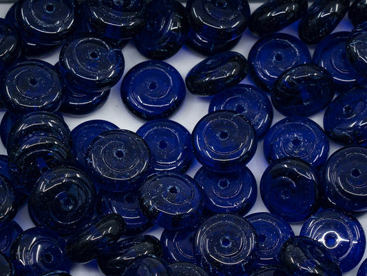 アウトレット カタツムリプレスビーズ、mm、ガラス、チェコ共和国