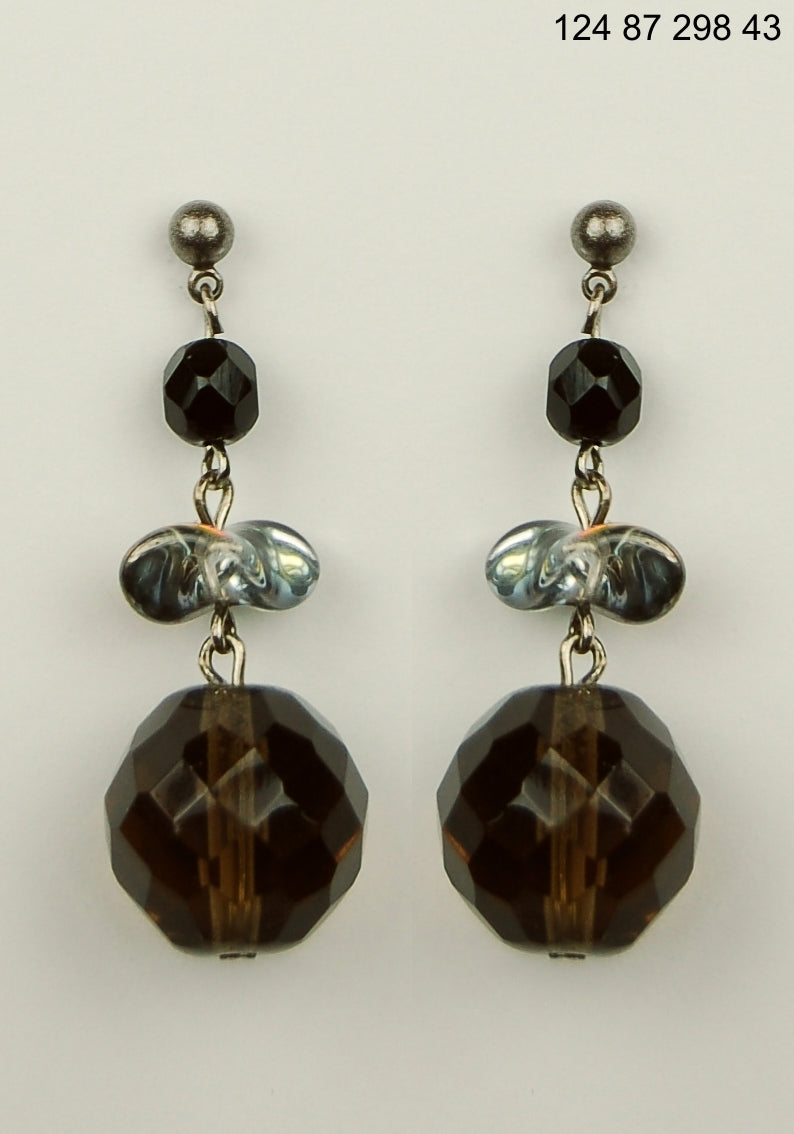 3 pcs Jewelry piece with Czech Glass Beads (OUTLET Vintage)