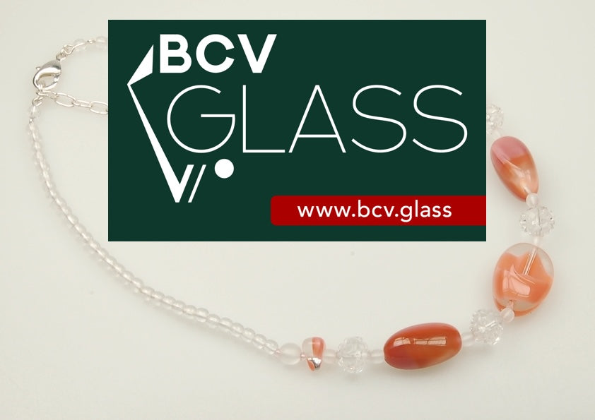 3 pcs Jewelry piece with Czech Glass Beads (OUTLET Vintage)