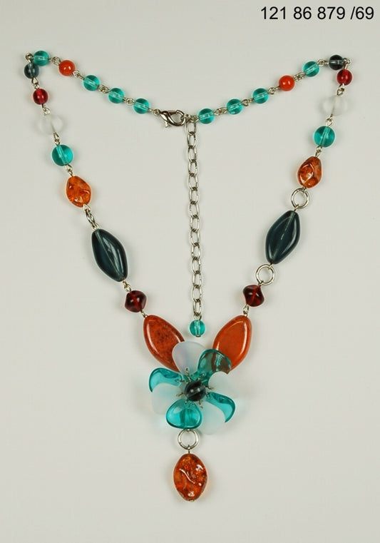 3 pcs Jewelry piece with Czech Glass Beads (OUTLET Vintage)