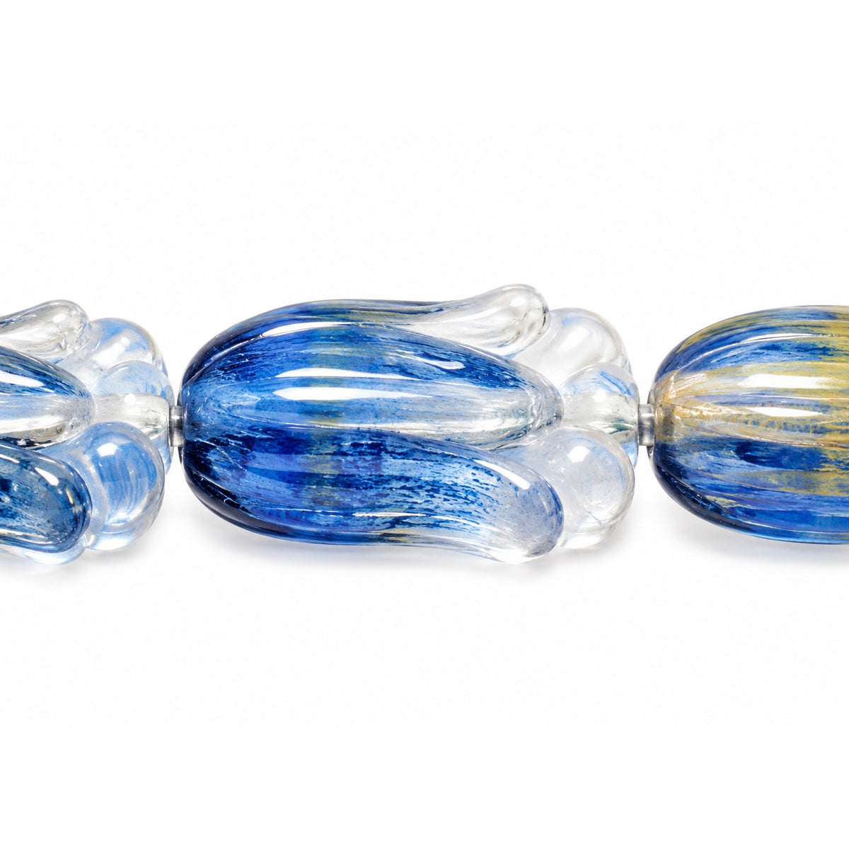 Tulip Flower Beads, X3184 (x3184), Glass, Czech Republic