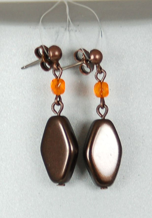 3 pcs Jewelry piece with Czech Glass Beads (OUTLET Vintage)