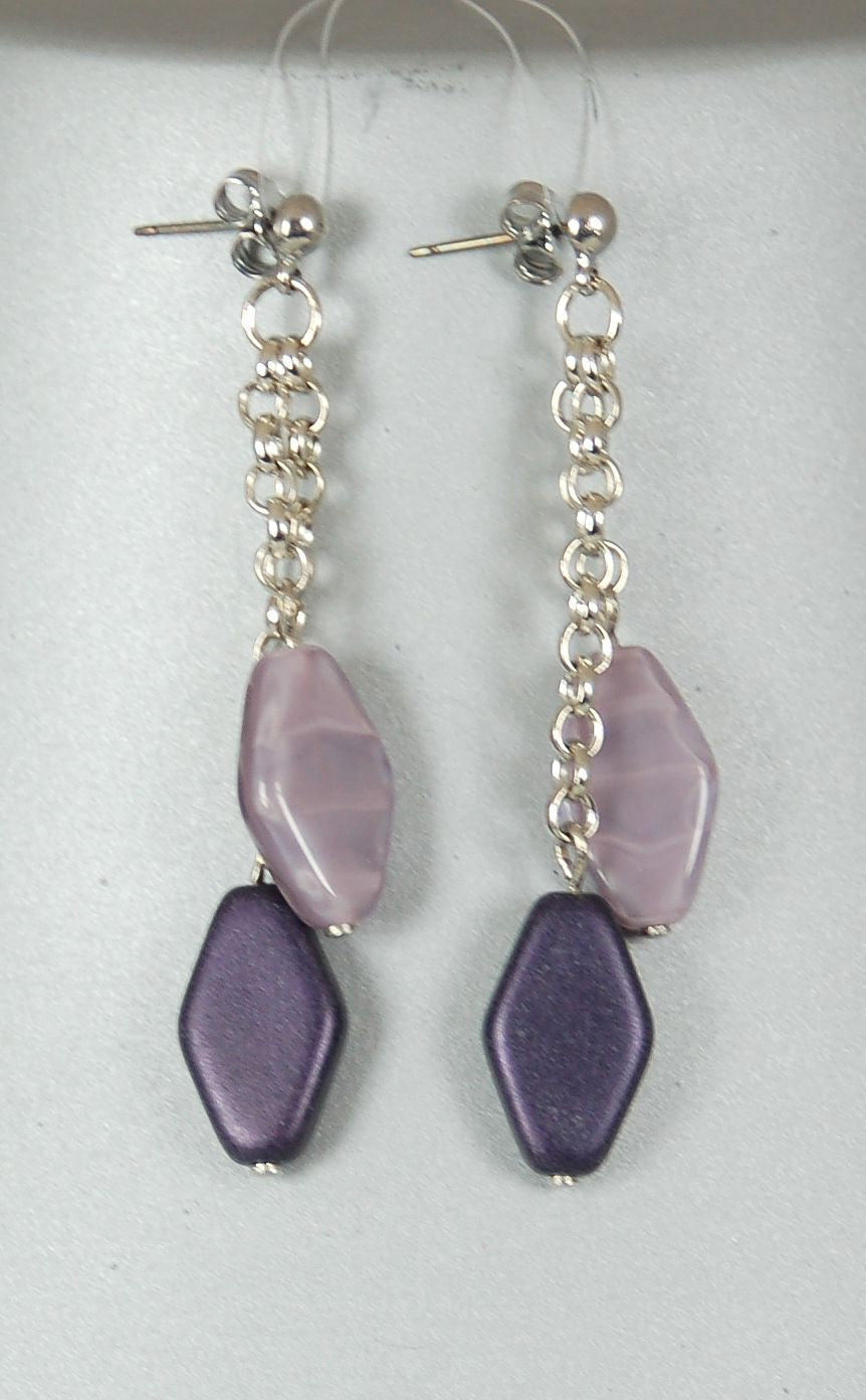 3 pcs Jewelry piece with Czech Glass Beads (OUTLET Vintage)