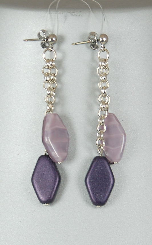 3 pcs Jewelry piece with Czech Glass Beads (OUTLET Vintage)