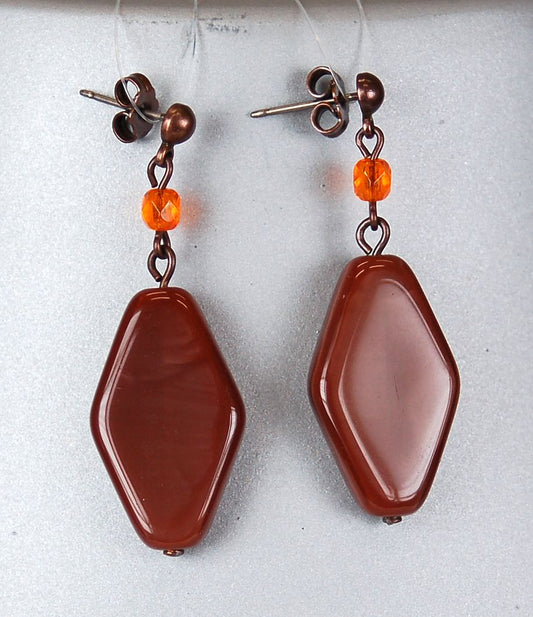 3 pcs Jewelry piece with Czech Glass Beads (OUTLET Vintage)