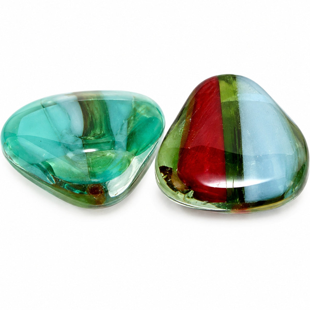Seashell Beads, X1715 (x1715), Glass, Czech Republic