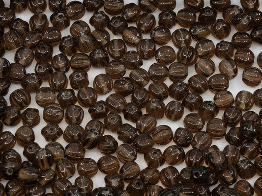 OUTLET Melon Round Beads, 4 mm, Glass, Czech Republic