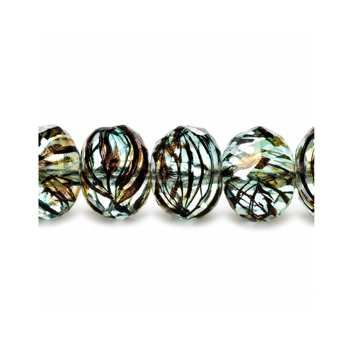 Special Cut Faceted Fire Polished Beads, 68116 (68116), Glass, Czech Republic