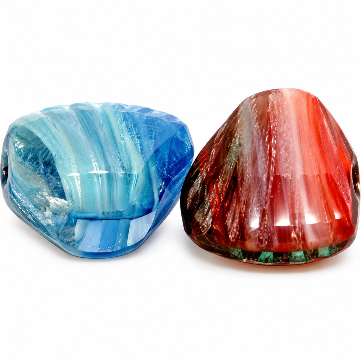 Seashell Beads, X1732 (x1732), Glass, Czech Republic