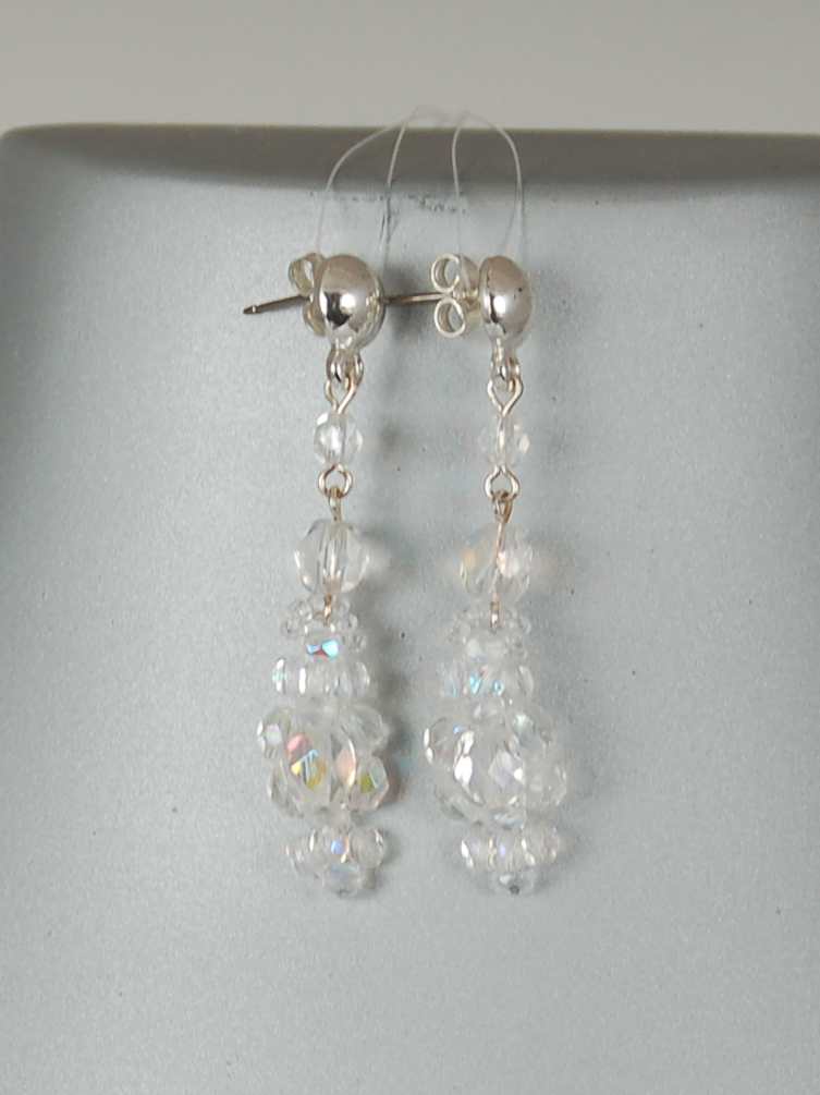 3 pcs Jewelry piece with Czech Glass Beads (OUTLET Vintage)