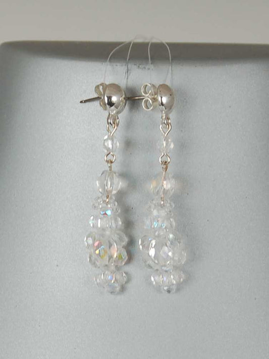 3 pcs Jewelry piece with Czech Glass Beads (OUTLET Vintage)