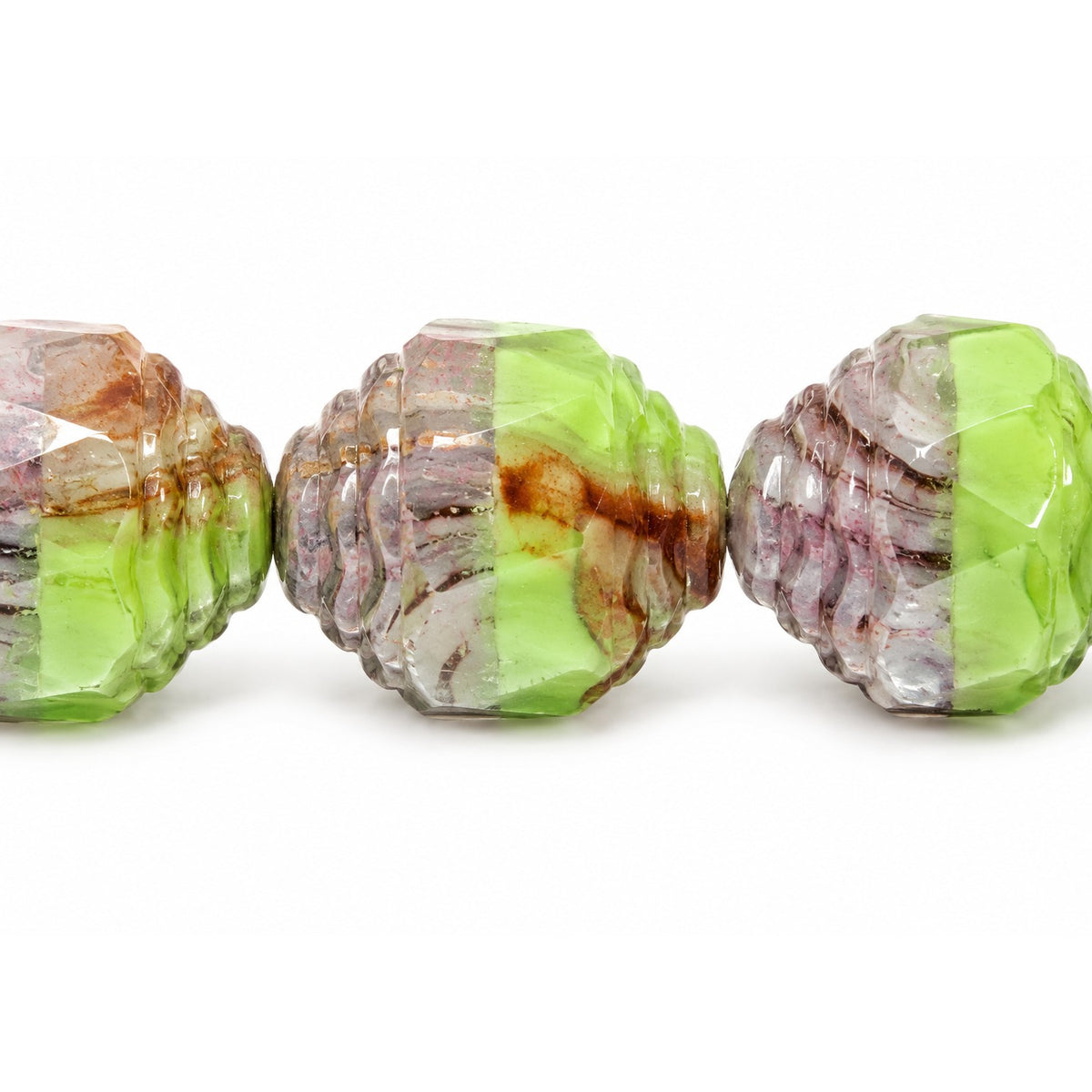 Special Cut Faceted Fire Polished Beads, X1160 (x1160), Glass, Czech Republic