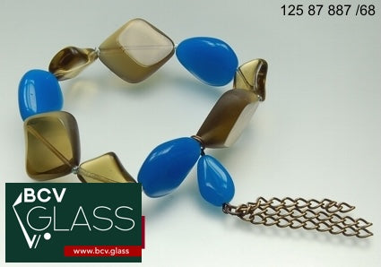 3 pcs Jewelry piece with Czech Glass Beads (OUTLET Vintage)