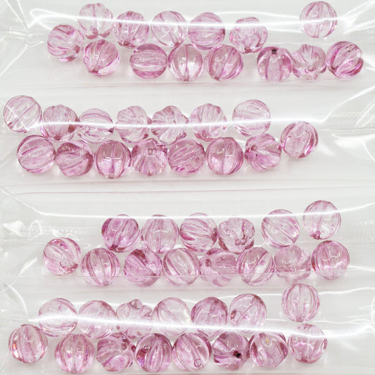 奥特莱斯 10克瓜珠，8 x 8毫米，水晶D0401（00030-D0401），玻璃，捷克共和国