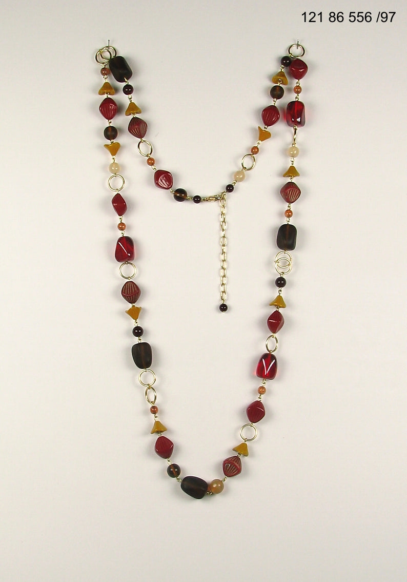 3 pcs Jewelry piece with Czech Glass Beads (OUTLET Vintage)