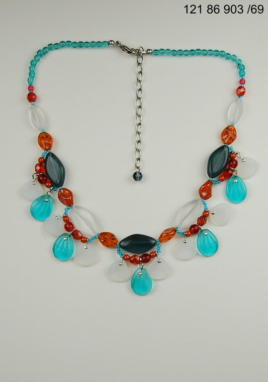 3 pcs Jewelry piece with Czech Glass Beads (OUTLET Vintage)