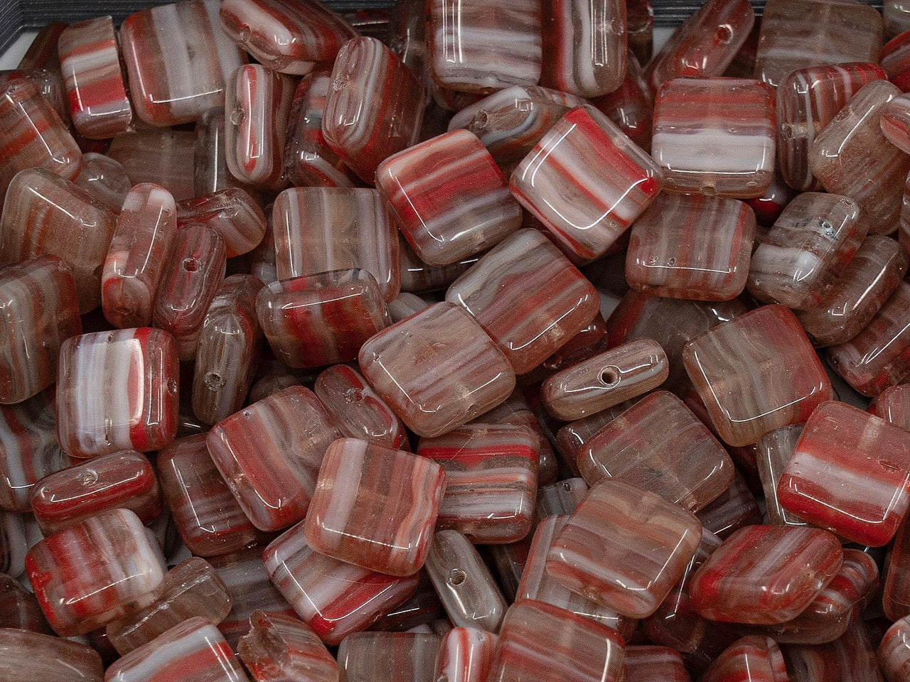 OUTLET Pressed Beads,  mm, Glass, Czech Republic
