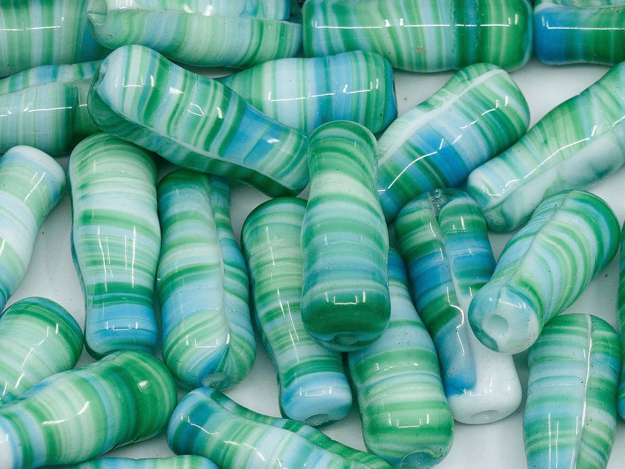 OUTLET Pressed Beads,  mm, Glass, Czech Republic