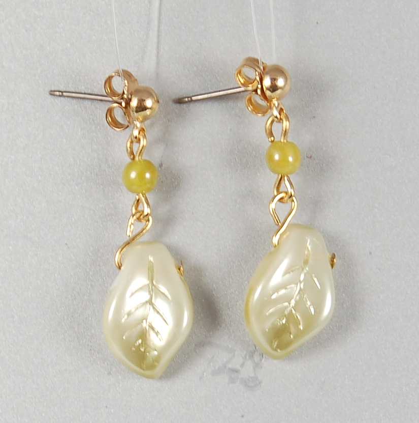 3 pcs Jewelry piece with Czech Glass Beads (OUTLET Vintage)