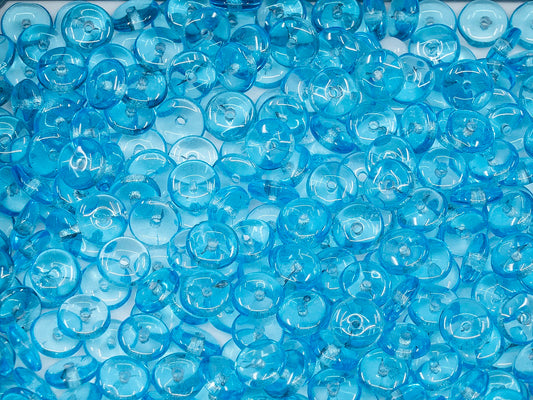 OUTLET Spacer Rondelle Pressed Beads, 6 mm, Glass, Czech Republic