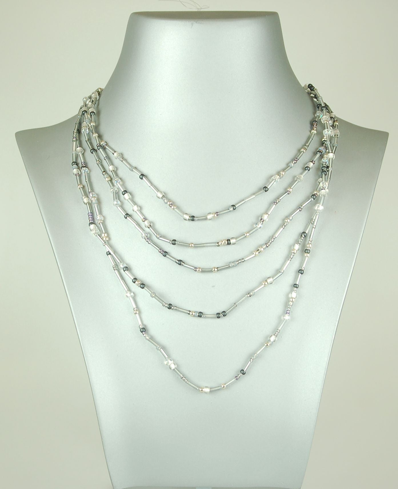 3 pcs Jewelry piece with Czech Glass Beads (OUTLET Vintage)