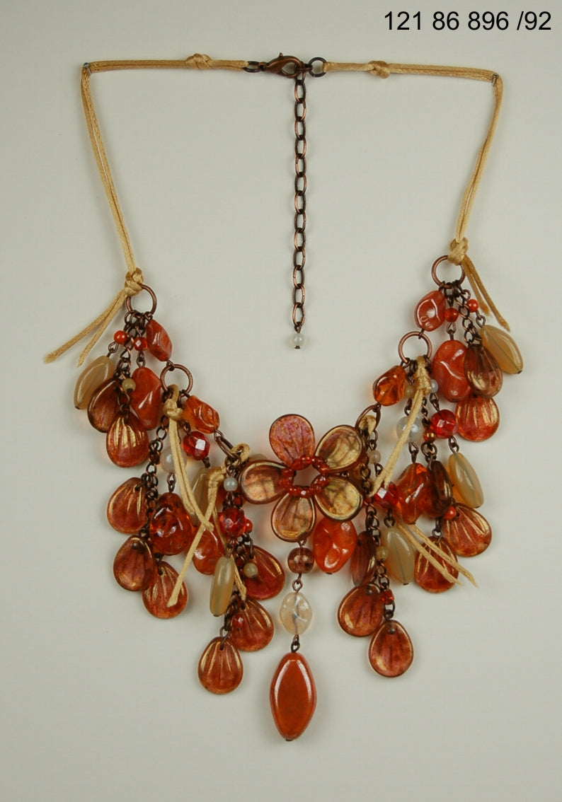 3 pcs Jewelry piece with Czech Glass Beads (OUTLET Vintage)