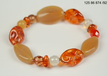 3 pcs Jewelry piece with Czech Glass Beads (OUTLET Vintage)